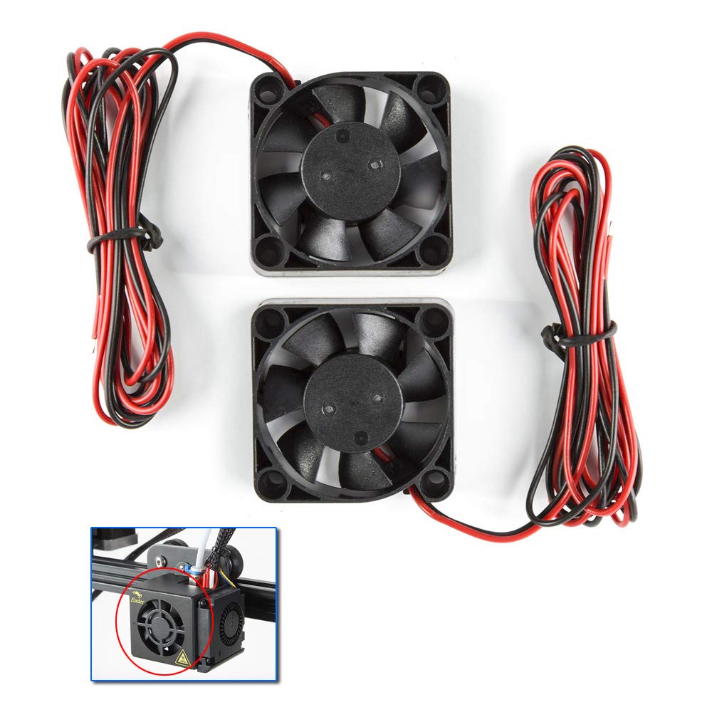 Creality Printer K1 - Ender 3 buse ventilateur DC sans