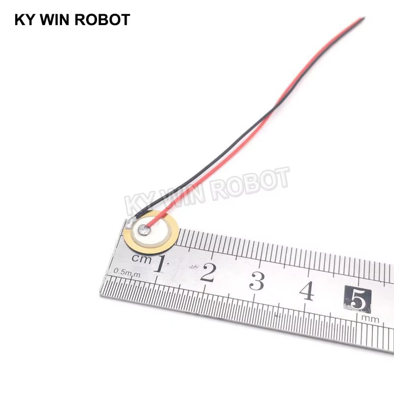 Diy Electronic Components - Plaques piézoélectriques en céramique, diamètre 12mm,