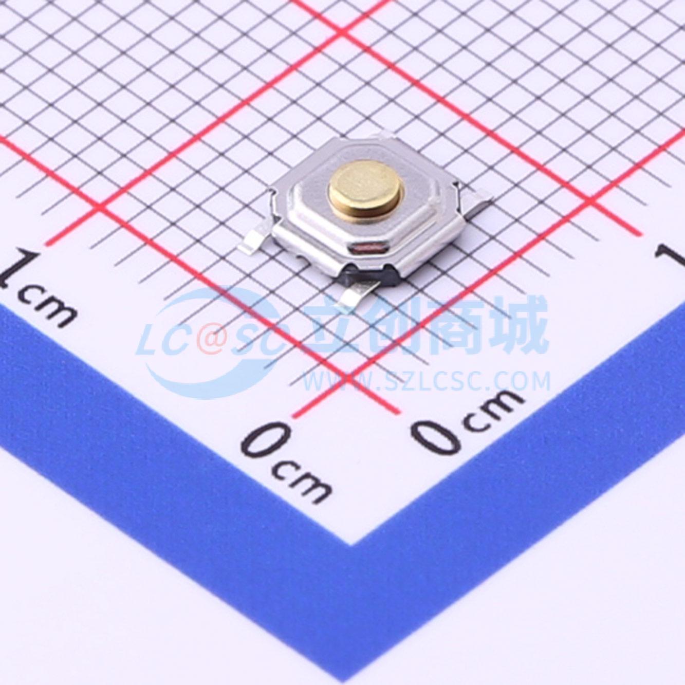 Push Button Tactile - 99 pièces SKQGADE010 SMD-4P 5.2x5.2mm SPST-NO