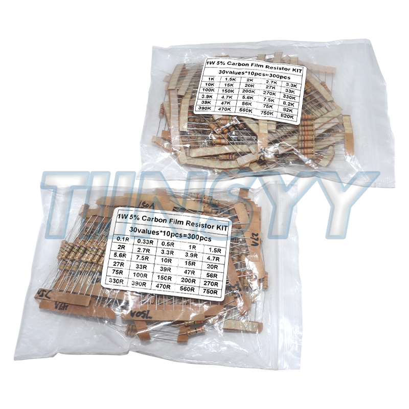Diy Electronics Gadget - Kit de résistances 300 pièces, 1W,