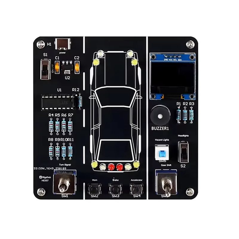 Diy Electronics Projects For Students - Kit de simulation de conduite automobile