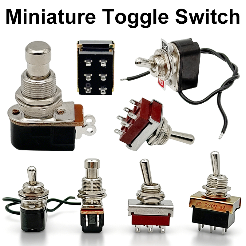 Diy Electric Guitar Electronics - Interrupteur à bascule SPST 12 mm