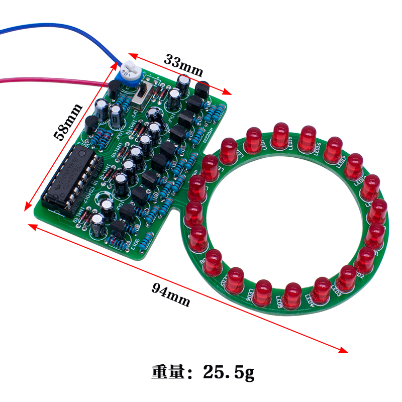 Kit DIY Lampe LED à dégradé CD - Diy Electronics Projects For Students avis et prix