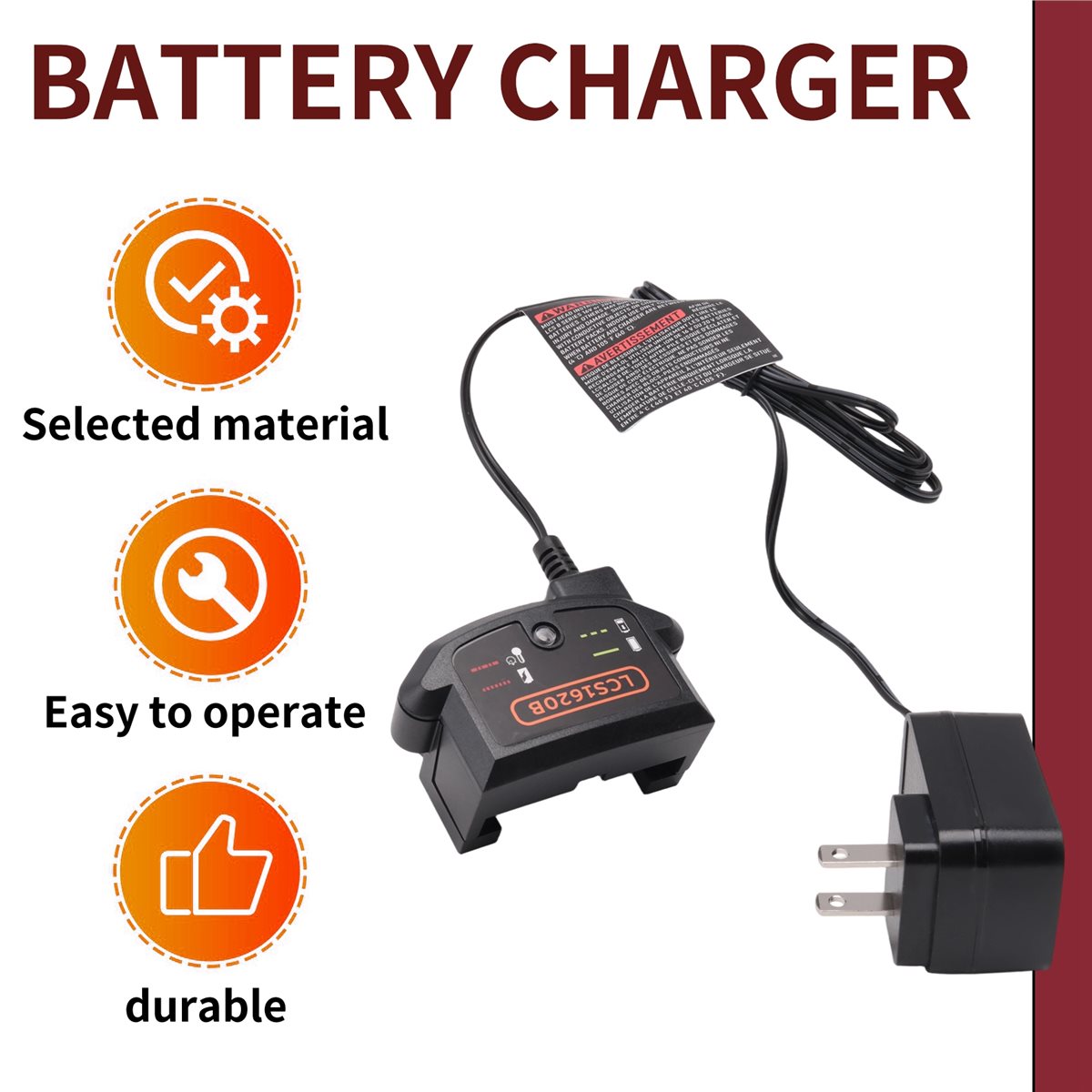 Chargeur de batterie au lithiu - Black+Decker Tool 20V Max avis et prix