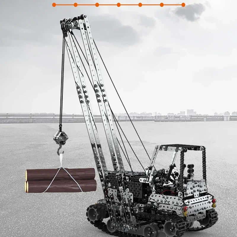 Grue RC en métal à monter soi- - Diy Electric Car avis et prix
