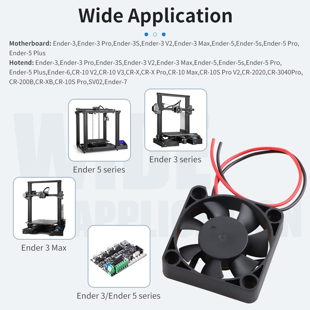 Creality – ventilateurs 4010 o - Creality Printer K1 avis et prix