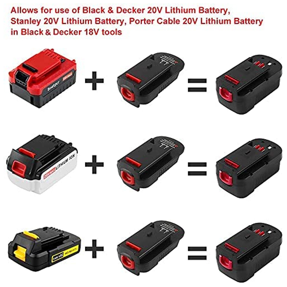 Adaptateur de remplacement HPA - Black+Decker Tool 20V Max avis et prix