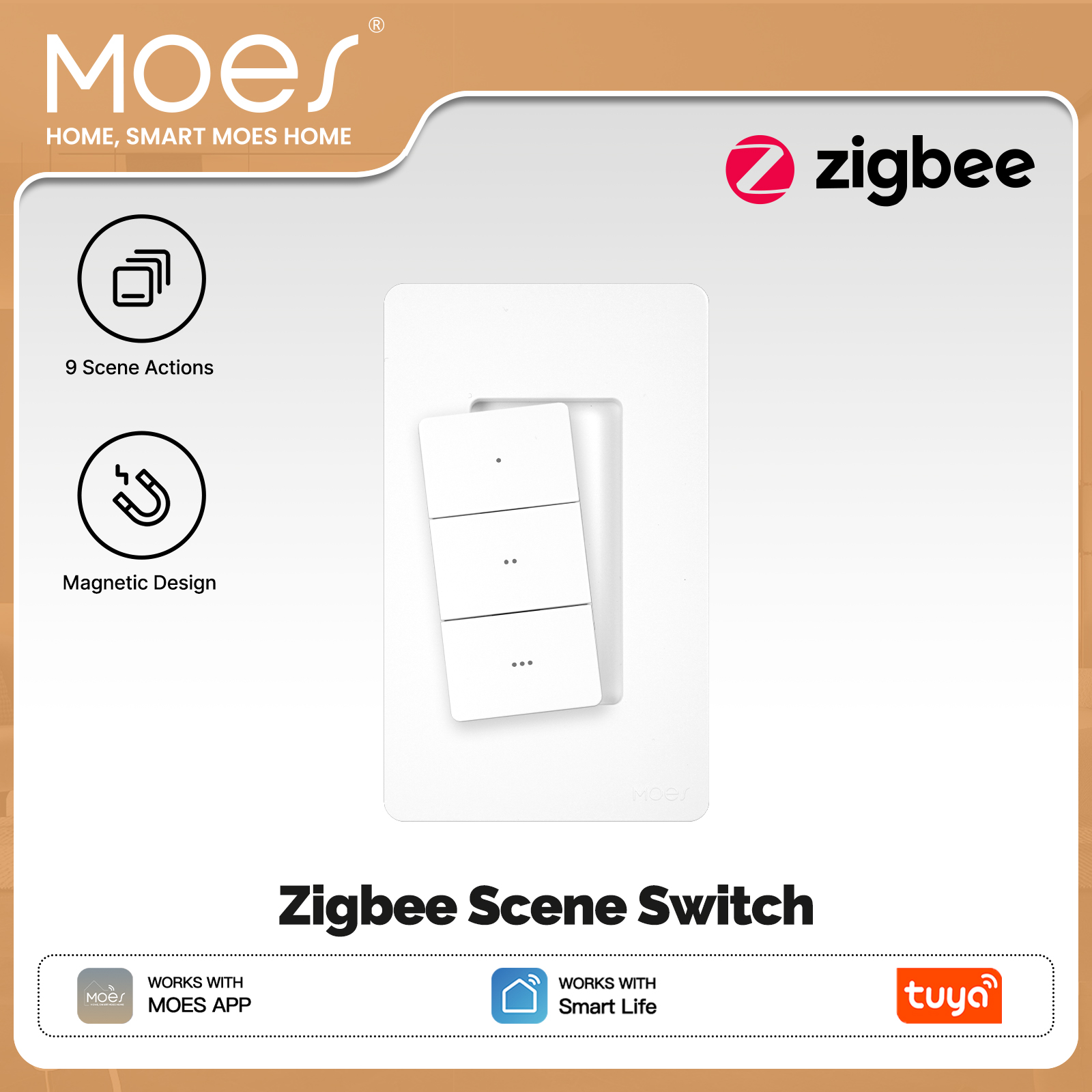Interrupteur de Scène Intellig - Push Button Tactile avis et prix