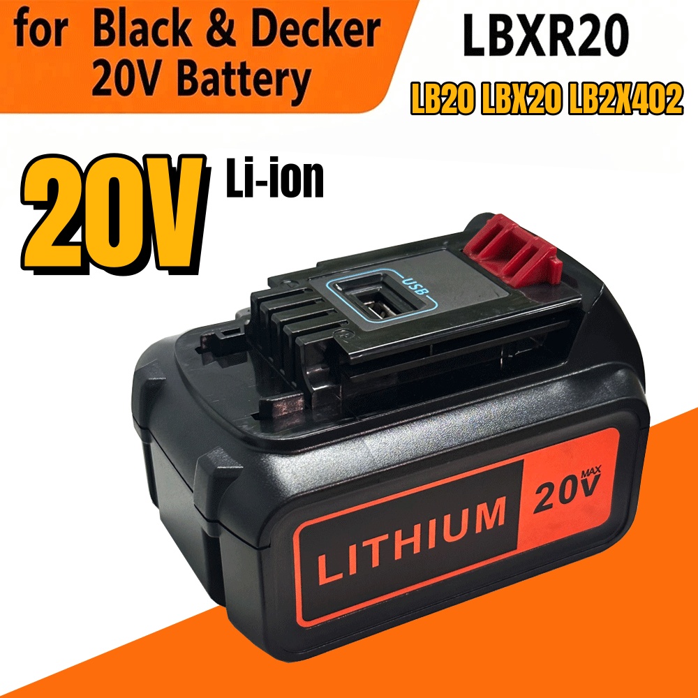 🏗️   Batterie de remplacement  - Black+Decker Tool 20V Max avis et prix