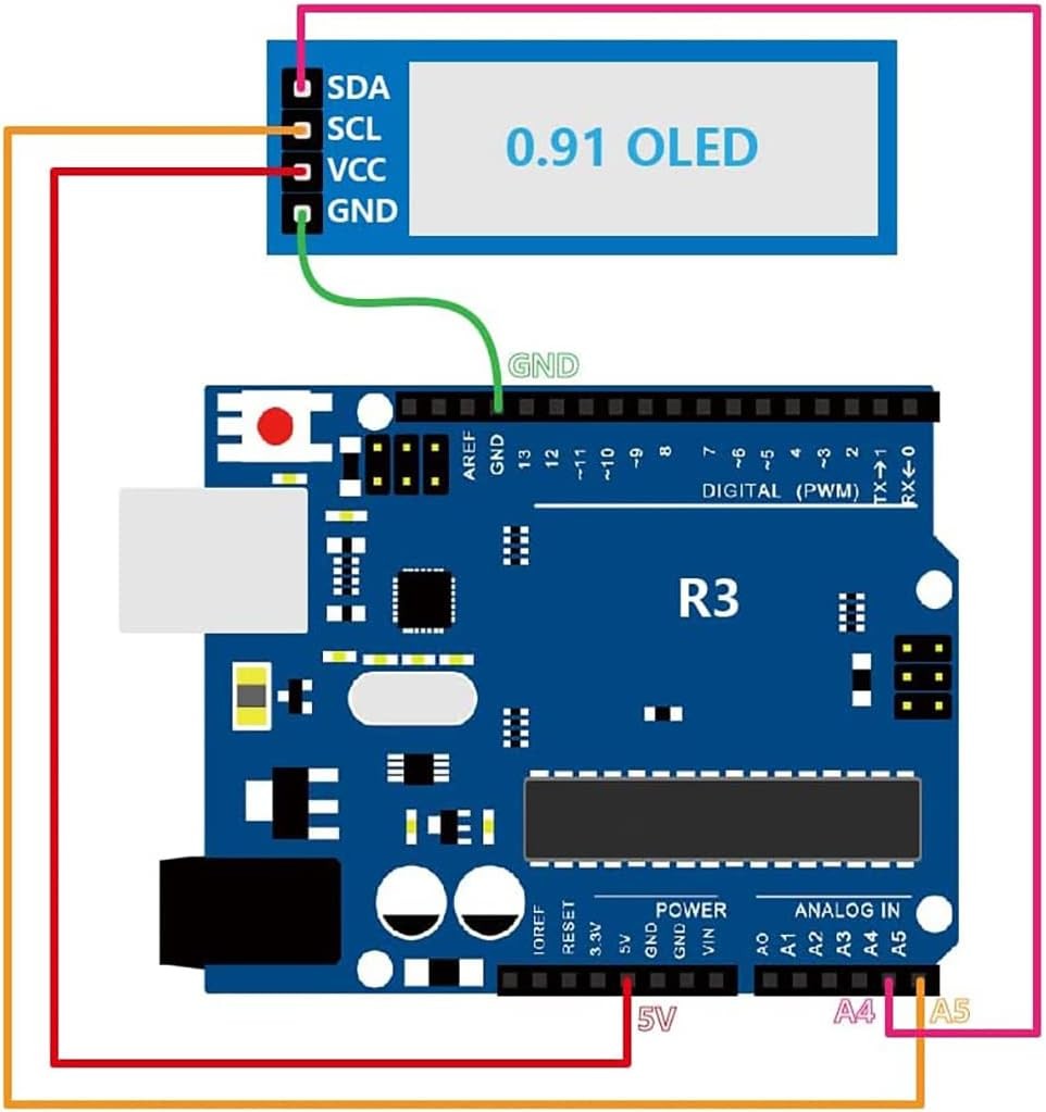 XZG 1-20PCS Écran OLED LCD 0,9 - Arduino Diy Electronics avis et prix