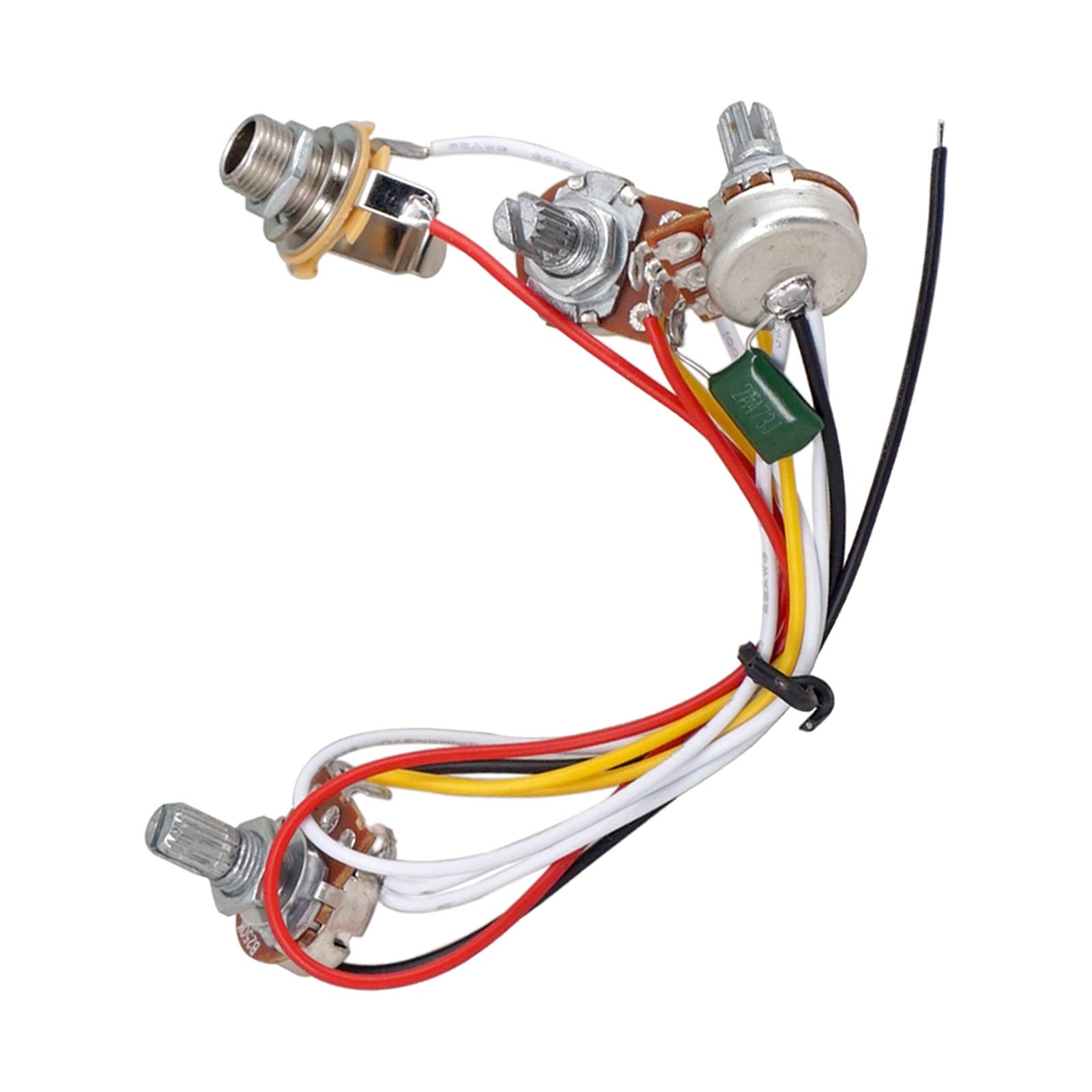 Faisceau de câblage pour guita - Diy Electric Guitar Electronics avis et prix