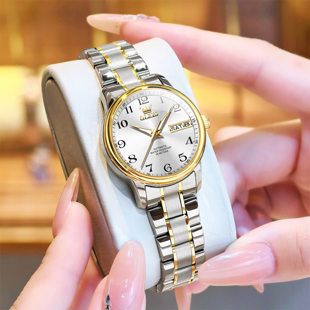 OLEVS montre de luxe pour femm - Push Button Tactile avis et prix