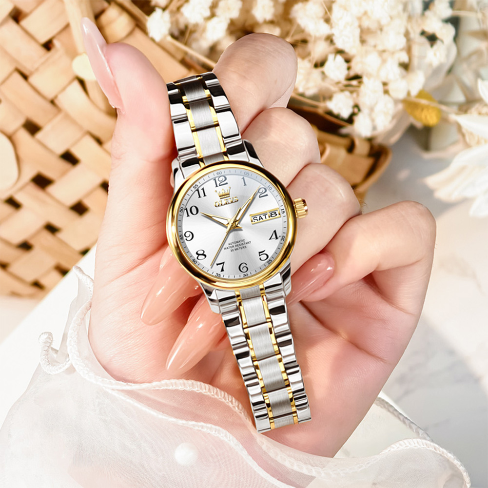 OLEVS montre de luxe pour femm - Push Button Tactile avis et prix