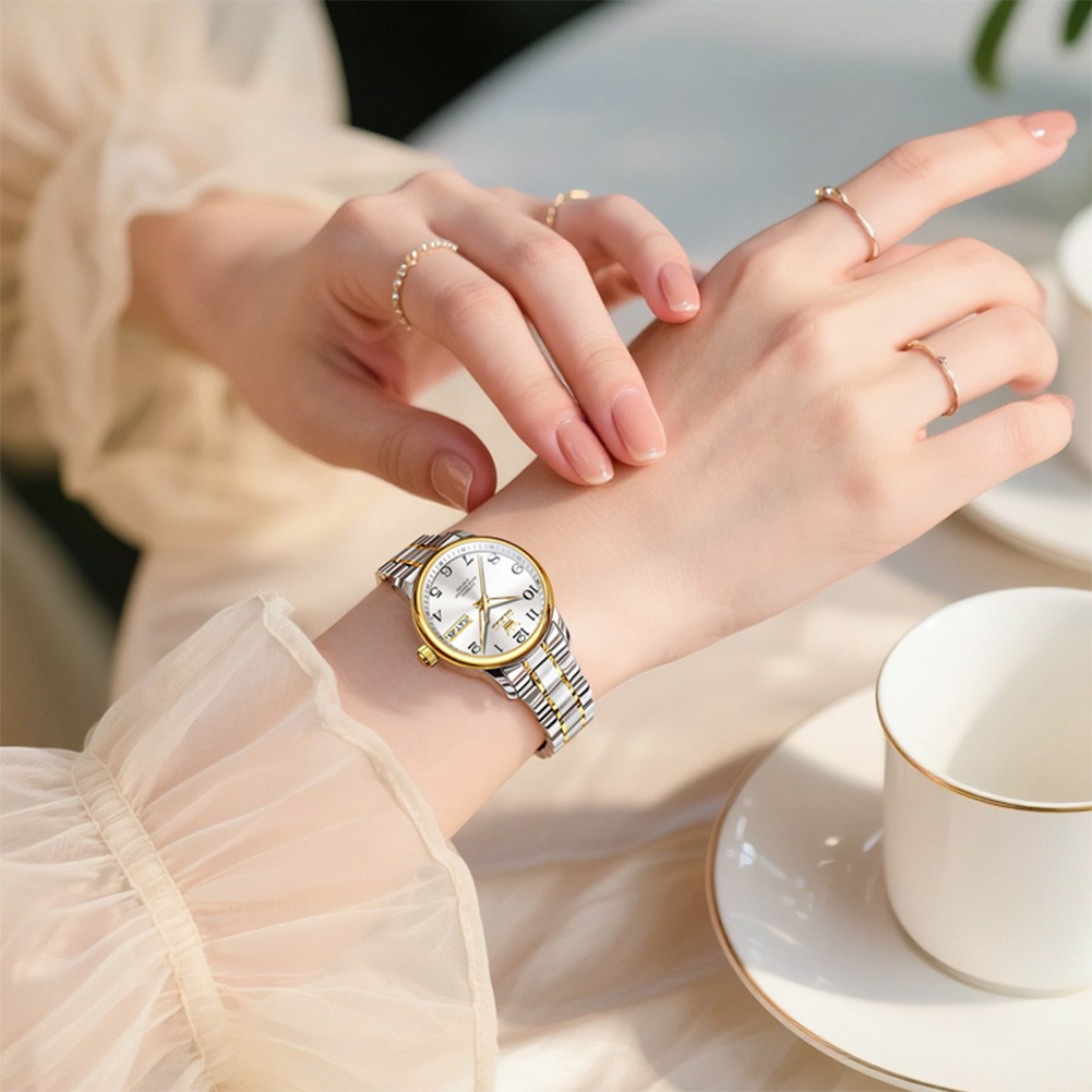 OLEVS montre de luxe pour femm - Push Button Tactile avis et prix