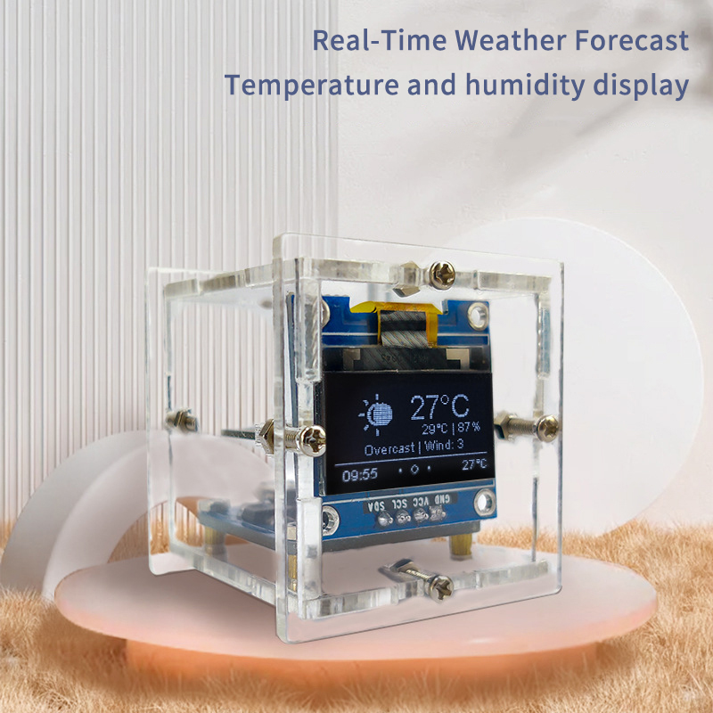 ESP8266 MINI horloge météo WIF - Diy Soldering Station No Electronics avis et prix