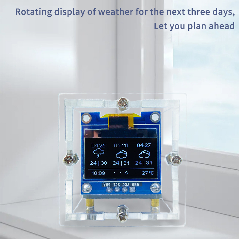 ESP8266 MINI horloge météo WIF - Diy Soldering Station No Electronics avis et prix