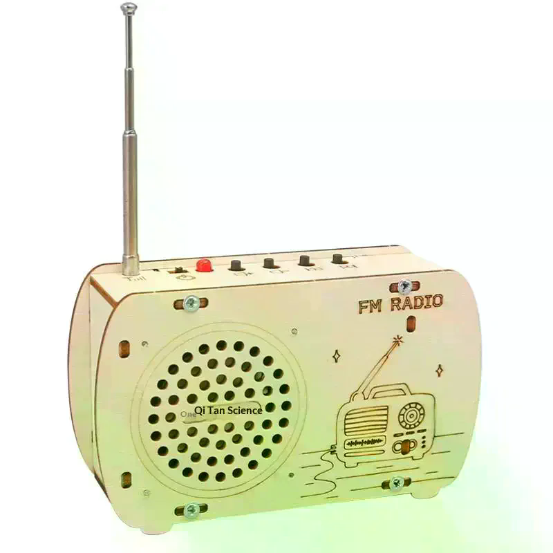 Kit radio FM en bois DIY, proj - Diy Electronics Projects For Students avis et prix